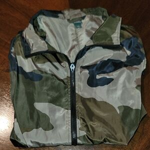 Wild Fable Camouflage Wind Breaker Sz M